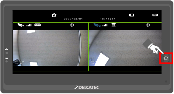 ワイヤレスフルHDカメラ＆7inchモニターセット設置・設定方法 