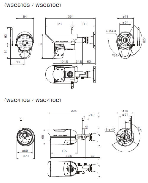 ワイヤレスカメラ設置・設定方法（WSC610S/WSC410S）【01_設置方法】